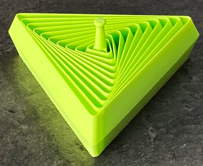 Fidget Triangular - Pequeño 10 Anillos!
